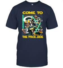Green Bay Packers Star Wars Come to The Packer Side Faithful Playoff T-Shirt - KnowlegdeTee