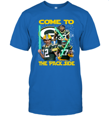 Green Bay Packers Star Wars Come to The Packer Side Faithful Playoff T-Shirt - KnowlegdeTee