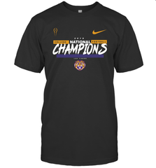 LSU Tigers College Football Playoff 2019 National Champions Script 2 T-Shirt - KnowlegdeTee