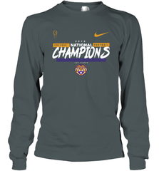 LSU Tigers College Football Playoff 2019 National Champions Script 2 Long Sleeve T-Shirt - KnowlegdeTee