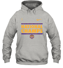 LSU Tigers College Football Playoff 2019 National Champions Stack Legend Hoodie - KnowlegdeTee