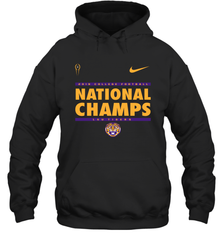 LSU Tigers College Football Playoff 2019 National Champions Stack Legend Hoodie - KnowlegdeTee