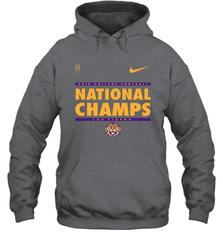 LSU Tigers College Football Playoff 2019 National Champions Stack Legend Hoodie - KnowlegdeTee