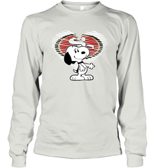I Love San Francisco 49ers Snoopy In My Heart Fan Long Sleeve T-Shirt - KnowlegdeTee