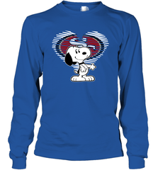 I Love San Francisco 49ers Snoopy In My Heart Fan Long Sleeve T-Shirt - KnowlegdeTee