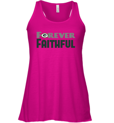 Green Bay Packers Forever Faithful Fans Gift Racerback Tank - KnowlegdeTee