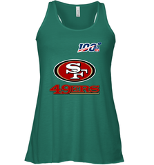 San Francisco 49ers NFL 100th Season Anniversary Racerback Tank - KnowlegdeTee