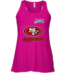San Francisco 49ers NFL 100th Season Anniversary Racerback Tank - KnowlegdeTee
