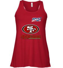 San Francisco 49ers NFL 100th Season Anniversary Racerback Tank - KnowlegdeTee