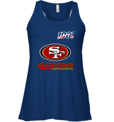 San Francisco 49ers NFL 100th Season Anniversary Racerback Tank - KnowlegdeTee