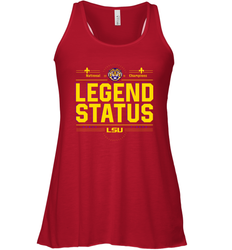 LSU National Championship Legend Status Shirt 0 Racerback Tank - KnowlegdeTee