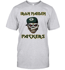 Green Bay Packers Iron Maiden Heavy Metal Football T-Shirt - KnowlegdeTee