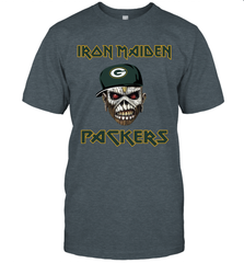 Green Bay Packers Iron Maiden Heavy Metal Football T-Shirt - KnowlegdeTee