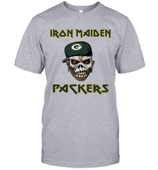 Green Bay Packers Iron Maiden Heavy Metal Football T-Shirt - KnowlegdeTee
