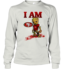 I am San Francisco 49ers Groot football lovers NFL Long Sleeve T-Shirt - KnowlegdeTee