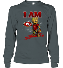 I am San Francisco 49ers Groot football lovers NFL Long Sleeve T-Shirt - KnowlegdeTee