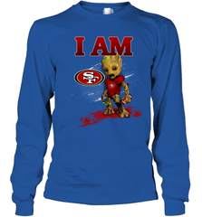 I am San Francisco 49ers Groot football lovers NFL Long Sleeve T-Shirt - KnowlegdeTee