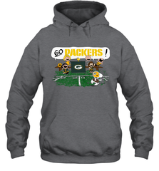 The Peanuts Cheering Go Snoopy Green Bay Packers Hoodie - KnowlegdeTee