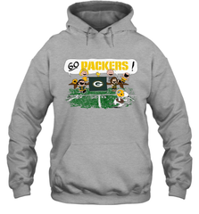 The Peanuts Cheering Go Snoopy Green Bay Packers Hoodie - KnowlegdeTee