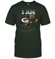 I am Green Bay Packers Groot Shirt For Fans T-Shirt - KnowlegdeTee