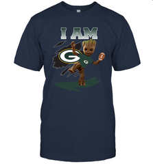 I am Green Bay Packers Groot Shirt For Fans T-Shirt - KnowlegdeTee