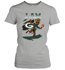 I am Green Bay Packers Groot Shirt For Fans Women's T-Shirt - KnowlegdeTee