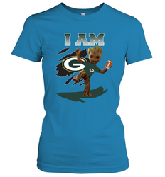 I am Green Bay Packers Groot Shirt For Fans Women's T-Shirt - KnowlegdeTee