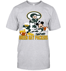 Mickey Donald Goofy Green Bay Packers Shirt T-Shirt - KnowlegdeTee