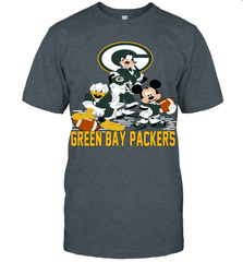 Mickey Donald Goofy Green Bay Packers Shirt T-Shirt - KnowlegdeTee