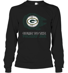 Come To The Packers Side Star Wars X Green Bay Packers Shirts Long Sleeve T-Shirt - KnowlegdeTee