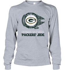 Come To The Packers Side Star Wars X Green Bay Packers Shirts Long Sleeve T-Shirt - KnowlegdeTee