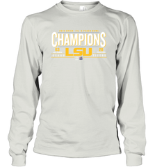 LSU Peach Bowl Champion 2019 Shirt Long Sleeve T-Shirt - KnowlegdeTee