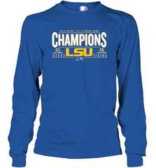 LSU Peach Bowl Champion 2019 Shirt Long Sleeve T-Shirt - KnowlegdeTee