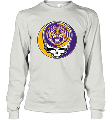 NCAA Football LSU Tigers Grateful Dead Long Sleeve T-Shirt - KnowlegdeTee