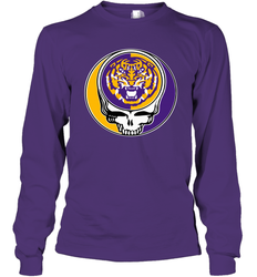 NCAA Football LSU Tigers Grateful Dead Long Sleeve T-Shirt - KnowlegdeTee