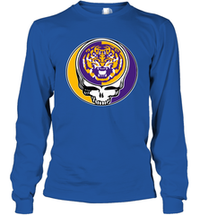 NCAA Football LSU Tigers Grateful Dead Long Sleeve T-Shirt - KnowlegdeTee