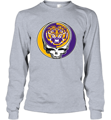 NCAA Football LSU Tigers Grateful Dead Long Sleeve T-Shirt - KnowlegdeTee