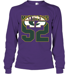 Green Bay Packers Clay Matthews Game Long Sleeve T-Shirt - KnowlegdeTee