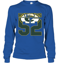 Green Bay Packers Clay Matthews Game Long Sleeve T-Shirt - KnowlegdeTee