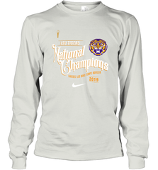 LSU Tigers College Football Playoff 2019 National Champions Celebration Long Sleeve T-Shirt - KnowlegdeTee