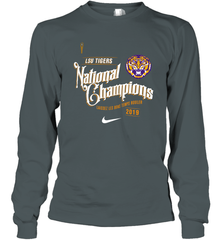 LSU Tigers College Football Playoff 2019 National Champions Celebration Long Sleeve T-Shirt - KnowlegdeTee