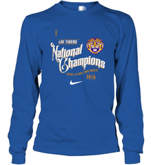 LSU Tigers College Football Playoff 2019 National Champions Celebration Long Sleeve T-Shirt - KnowlegdeTee