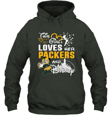 This Girl Loves Her Green Bay Packers And Mickey Disney Fan Mashup Hoodie - KnowlegdeTee