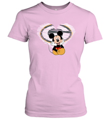 Green Bay Packers The Heart Mickey Mouse Disney Football Women's T-Shirt - KnowlegdeTee