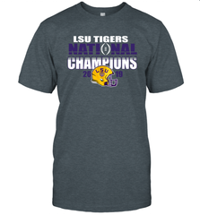LSU Tigers Blue 84 College Football Playoff 2019 National Champions Glistening T-Shirt - KnowlegdeTee