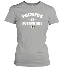 Green Bay Packers Vs Everybody Fan Gift Women's T-Shirt - KnowlegdeTee