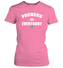 Green Bay Packers Vs Everybody Fan Gift Women's T-Shirt - KnowlegdeTee