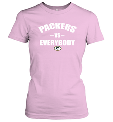 Green Bay Packers Vs Everybody Fan Gift Women's T-Shirt - KnowlegdeTee