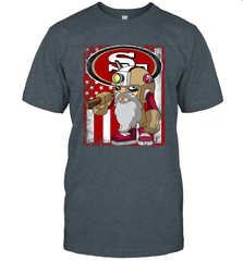 San Francisco 49ers Mascot USA Flag T-Shirt - KnowlegdeTee