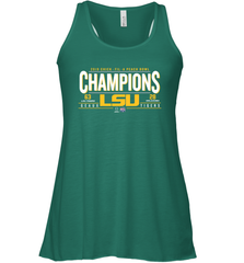 LSU Peach Bowl Champion 2019 Shirt Racerback Tank - KnowlegdeTee